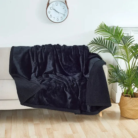 Luxury Shaggy Blanket - Winter Warm Cosy & Waterproof Microfiber Blanket