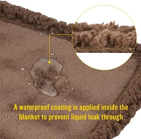 Luxury Shaggy Blanket - Winter Warm Cosy & Waterproof Microfiber Blanket