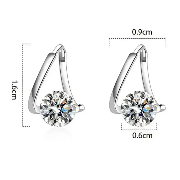 Lymphvity Magnet Therapy Germanium Ear Studs for Women - Himpall
