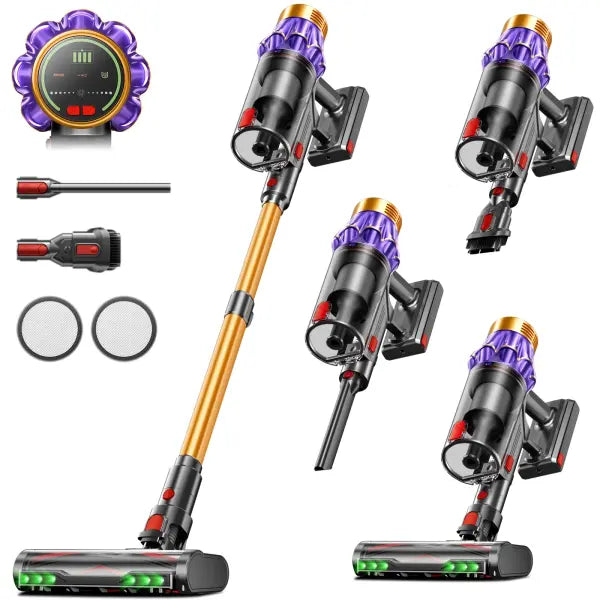 VAKERR Cordless Vacuum Cleaner 80KPA – 90 Min Runtime