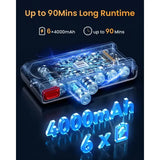 VAKERR Cordless Vacuum Cleaner 80KPA – 90 Min Runtime
