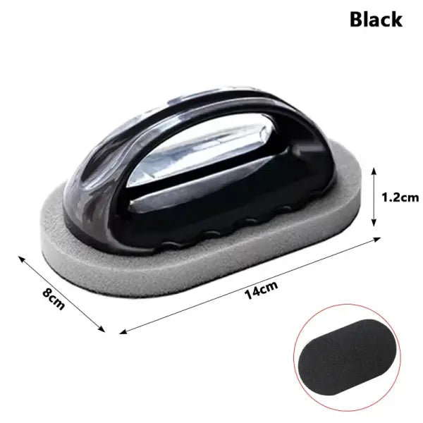 Magic Emery Sponge Brush Wipe Eraser Cleaner Kitchen Bath Rust Strong Decontamination Cleaning Tools With Handle