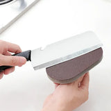 Magic Emery Sponge Brush Wipe Eraser Cleaner Kitchen Bath Rust Strong Decontamination Cleaning Tools With Handle