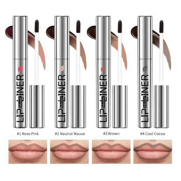 Magic Peel Off Lip Cosmetic Matte Lip Liner Pencil Long Lasting Waterproof Smudge Proof Transfer Proof Peel Off Lip