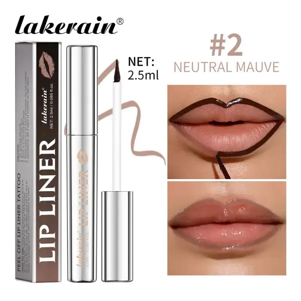 Magic Peel Off Lip Cosmetic Matte Lip Liner Pencil Long Lasting Waterproof Smudge Proof Transfer Proof Peel Off Lip