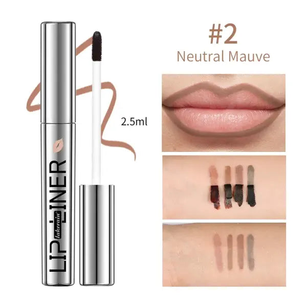 Magic Peel Off Lip Cosmetic Matte Lip Liner Pencil Long Lasting Waterproof Smudge Proof Transfer Proof Peel Off Lip
