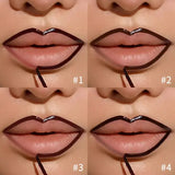 Magic Peel Off Lip Cosmetic Matte Lip Liner Pencil Long Lasting Waterproof Smudge Proof Transfer Proof Peel Off Lip