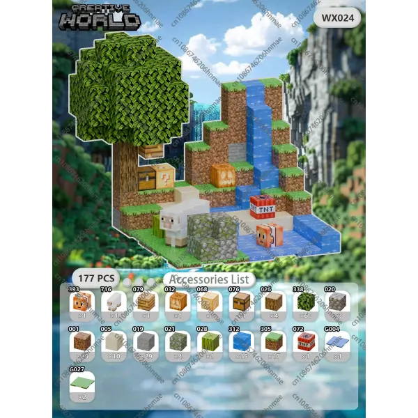 Magnetic Building Blocks Mine World Magnet Cube Brick Sensory Best Sets for Boys Girls Kids DIY Pixel style Model Base