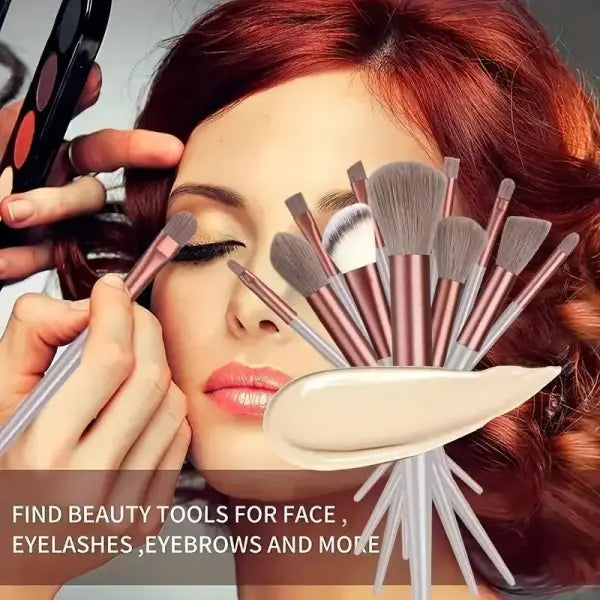 Makeup Brush Set Soft Fluffy Professiona Cosmetic Foundation Powder Eyeshadow Kabuki Blending Make Up Brush Beauty Tool