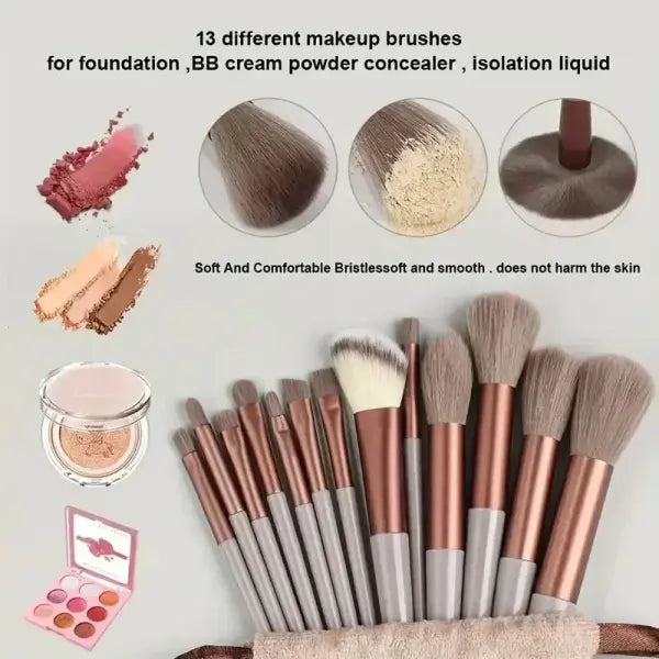Makeup Brush Set Soft Fluffy Professiona Cosmetic Foundation Powder Eyeshadow Kabuki Blending Make Up Brush Beauty Tool