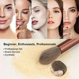 Makeup Brush Set Soft Fluffy Professiona Cosmetic Foundation Powder Eyeshadow Kabuki Blending Make Up Brush Beauty Tool