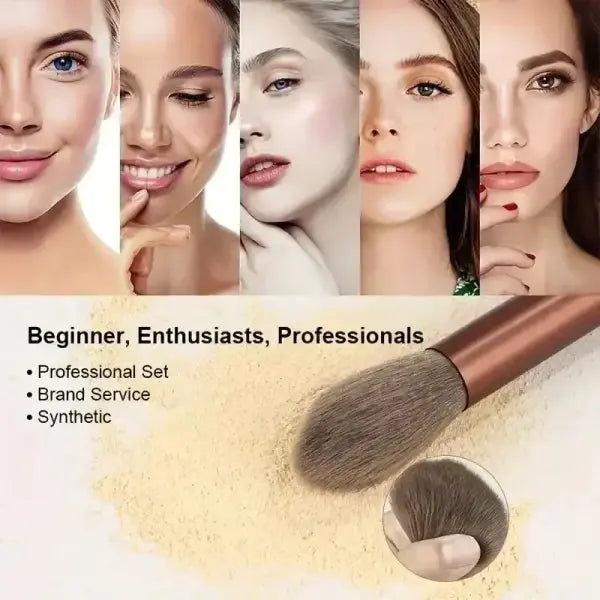 Makeup Brush Set Soft Fluffy Professiona Cosmetic Foundation Powder Eyeshadow Kabuki Blending Make Up Brush Beauty Tool