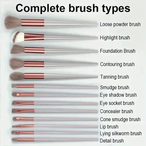 Makeup Brush Set Soft Fluffy Professiona Cosmetic Foundation Powder Eyeshadow Kabuki Blending Make Up Brush Beauty Tool