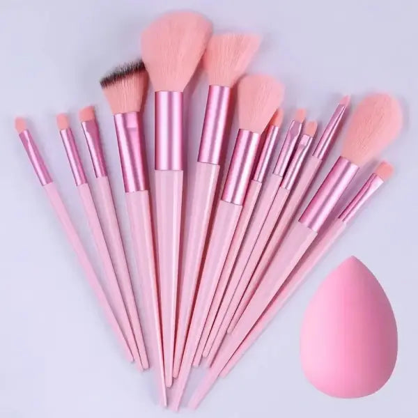 Makeup Brush Set Soft Fluffy Professiona Cosmetic Foundation Powder Eyeshadow Kabuki Blending Make Up Brush Beauty Tool