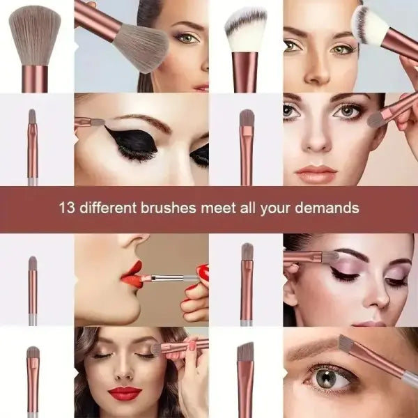 Makeup Brush Set Soft Fluffy Professiona Cosmetic Foundation Powder Eyeshadow Kabuki Blending Make Up Brush Beauty Tool