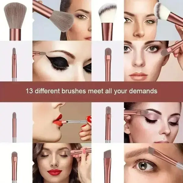 Makeup Brush Set Soft Fluffy Professiona Cosmetic Foundation Powder Eyeshadow Kabuki Blending Make Up Brush Beauty Tool