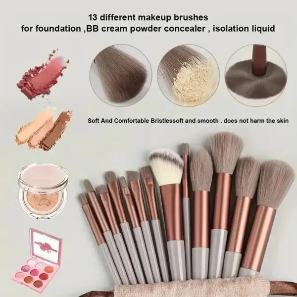 Makeup Brush Set Soft Fluffy Professiona Cosmetic Foundation Powder Eyeshadow Kabuki Blending Make Up Brush Beauty Tool