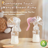 Manual Breast Pump – BPA-Free Baby Feeding Milk Suction Pump