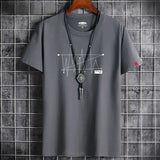 Men’s Oversized Goth Manga Graphic T-Shirt - 100% Cotton Heavyweight Streetwear Tee - Dark Aesthetic Alt Fashion Top