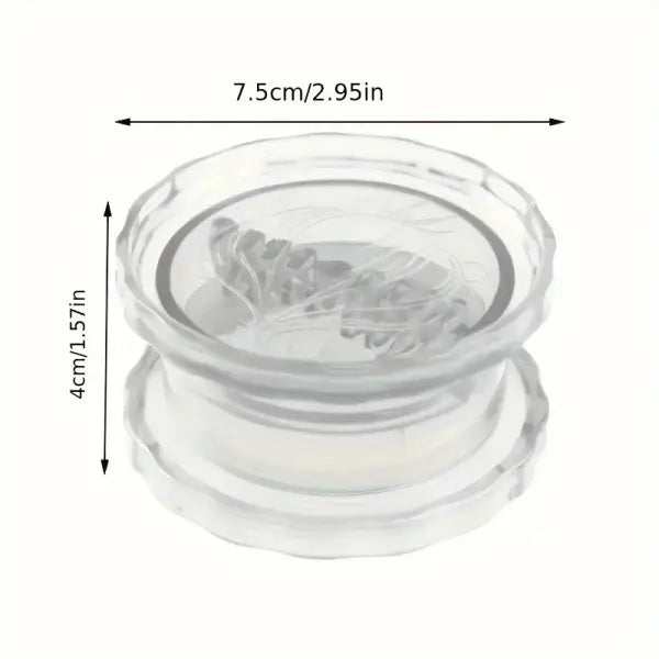 Manual Garlic Crusher Roll Chopper Kitchen Gadget for Easy Mincing - transparent