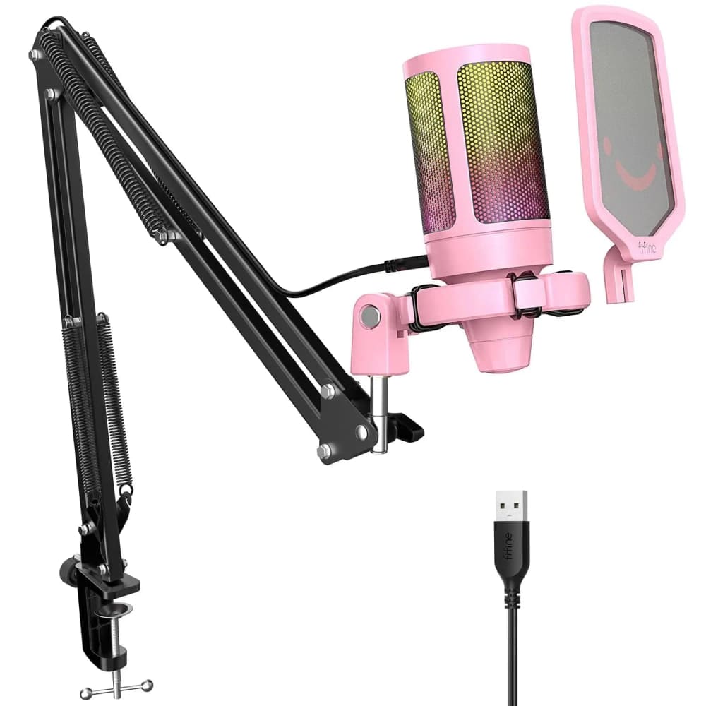 Maono DGM20S USB Gaming Microphone - pink / spain