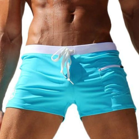 Marcin Men Swimwear - Lake Blue / 2xl