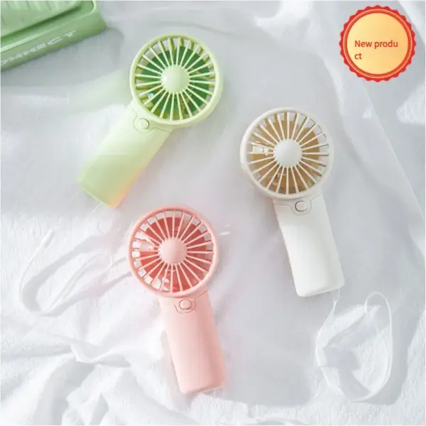 MEET SUN Portable Fan Convenient Creative Small Fan Pocket Hand-held Fan Lightweight AA Battery Handheld Mini Fan Air