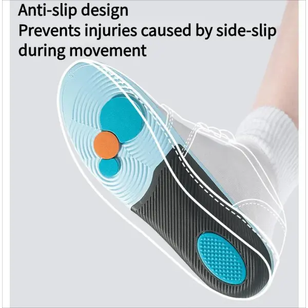 men and women arch support Orthopedic insoles Plantar fasciitis insoles sports shoes elastic shock-absorbing insoles