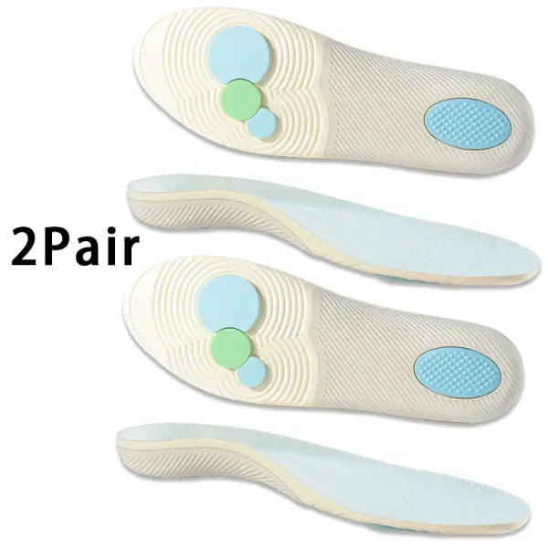 men and women arch support Orthopedic insoles Plantar fasciitis insoles sports shoes elastic shock-absorbing insoles