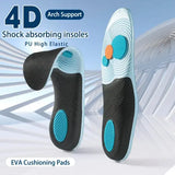men and women arch support Orthopedic insoles Plantar fasciitis insoles sports shoes elastic shock-absorbing insoles