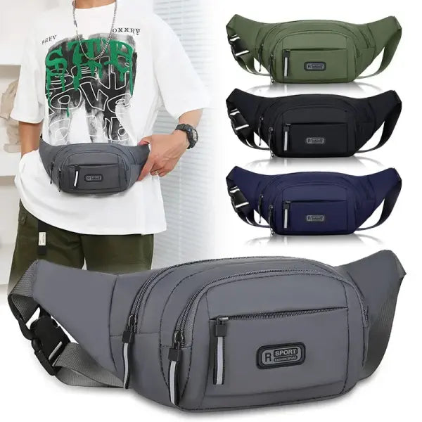 Canvas Fit Waistpack Polyester Fanny Pack for Running Casual