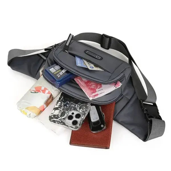 Canvas Fit Waistpack Polyester Fanny Pack for Running Casual