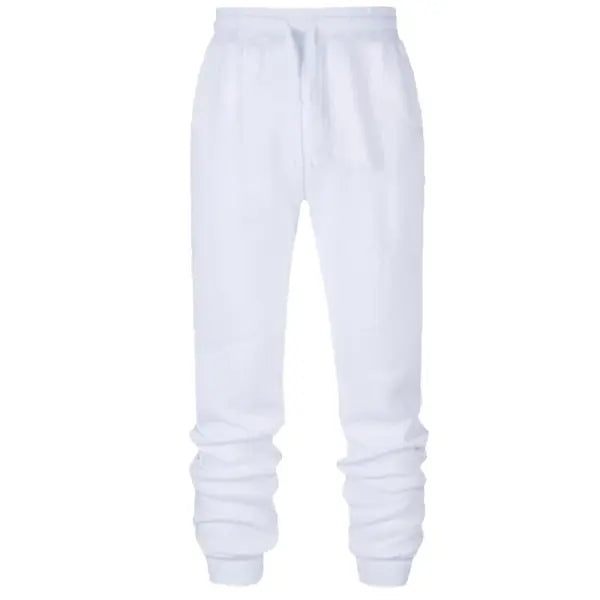 Men Casual Sports Pants Polyester Athletic Joggers