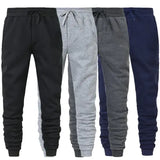 Men Casual Sports Pants Polyester Athletic Joggers