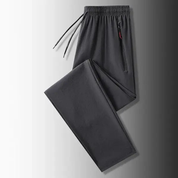 Men Casual Pants Versatile Summer Straight Fit - MX-8021hui / 4XL