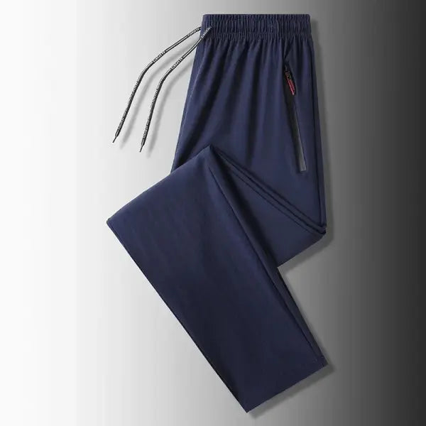 Men Casual Pants Versatile Summer Straight Fit - MX-8021lan / M