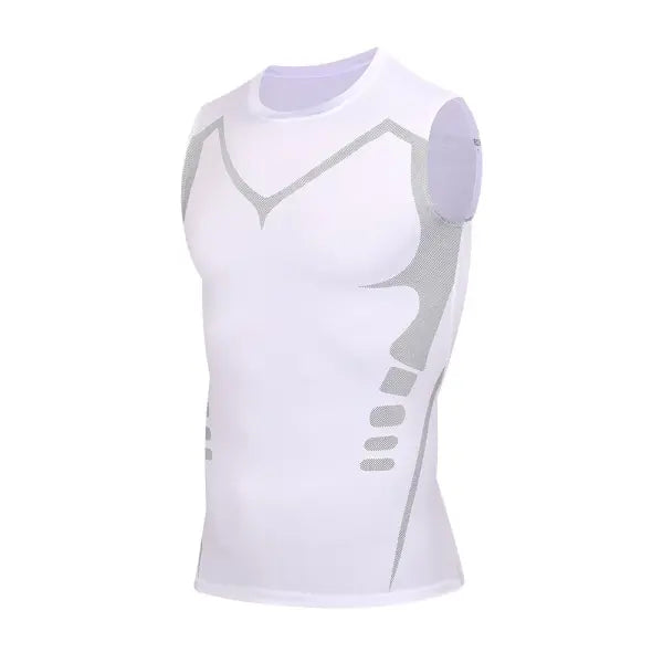 Men Compression Sportswear Standard Length – Quick Dry Gym Tee Men - image color 7 / M