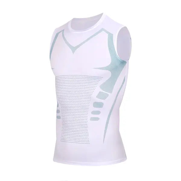 Men Compression Sportswear Standard Length – Quick Dry Gym Tee Men - image color 11 / S