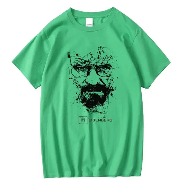 Men Fashion Casual Top Quality 100% Cotton Breaking Bad T Shirts Men Heisenberg Camisetas Hombre Men Cool Tee Shirt
