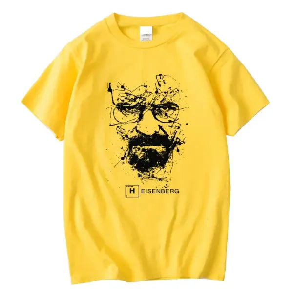 Men Fashion Casual Top Quality 100% Cotton Breaking Bad T Shirts Men Heisenberg Camisetas Hombre Men Cool Tee Shirt