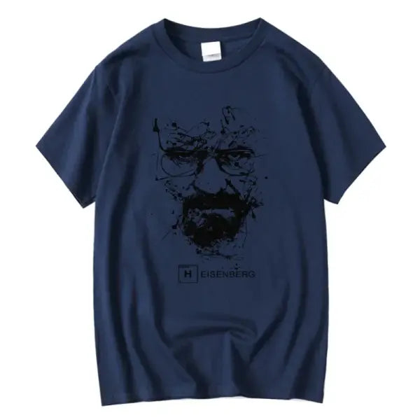 Men Fashion Casual Top Quality 100% Cotton Breaking Bad T Shirts Men Heisenberg Camisetas Hombre Men Cool Tee Shirt