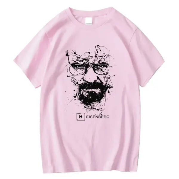 Men Fashion Casual Top Quality 100% Cotton Breaking Bad T Shirts Men Heisenberg Camisetas Hombre Men Cool Tee Shirt