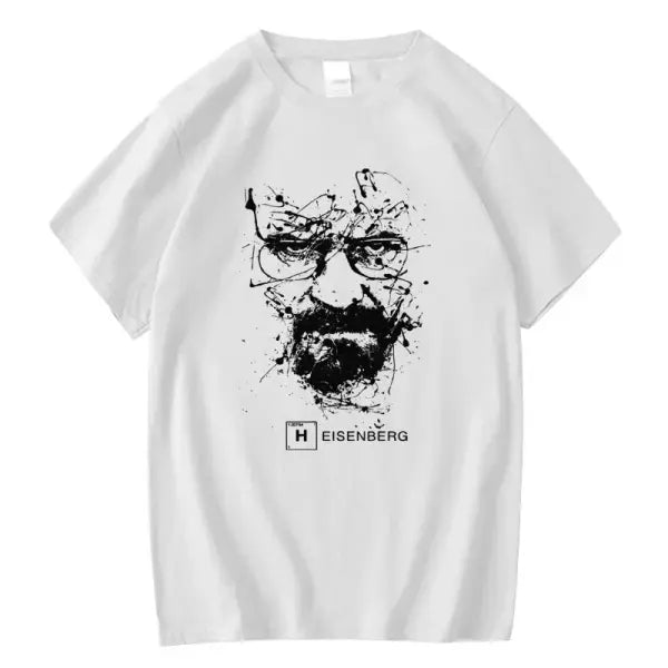 Men Fashion Casual Top Quality 100% Cotton Breaking Bad T Shirts Men Heisenberg Camisetas Hombre Men Cool Tee Shirt