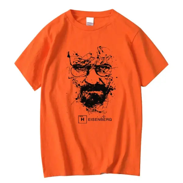 Men Fashion Casual Top Quality 100% Cotton Breaking Bad T Shirts Men Heisenberg Camisetas Hombre Men Cool Tee Shirt