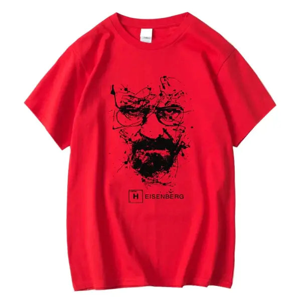 Men Fashion Casual Top Quality 100% Cotton Breaking Bad T Shirts Men Heisenberg Camisetas Hombre Men Cool Tee Shirt