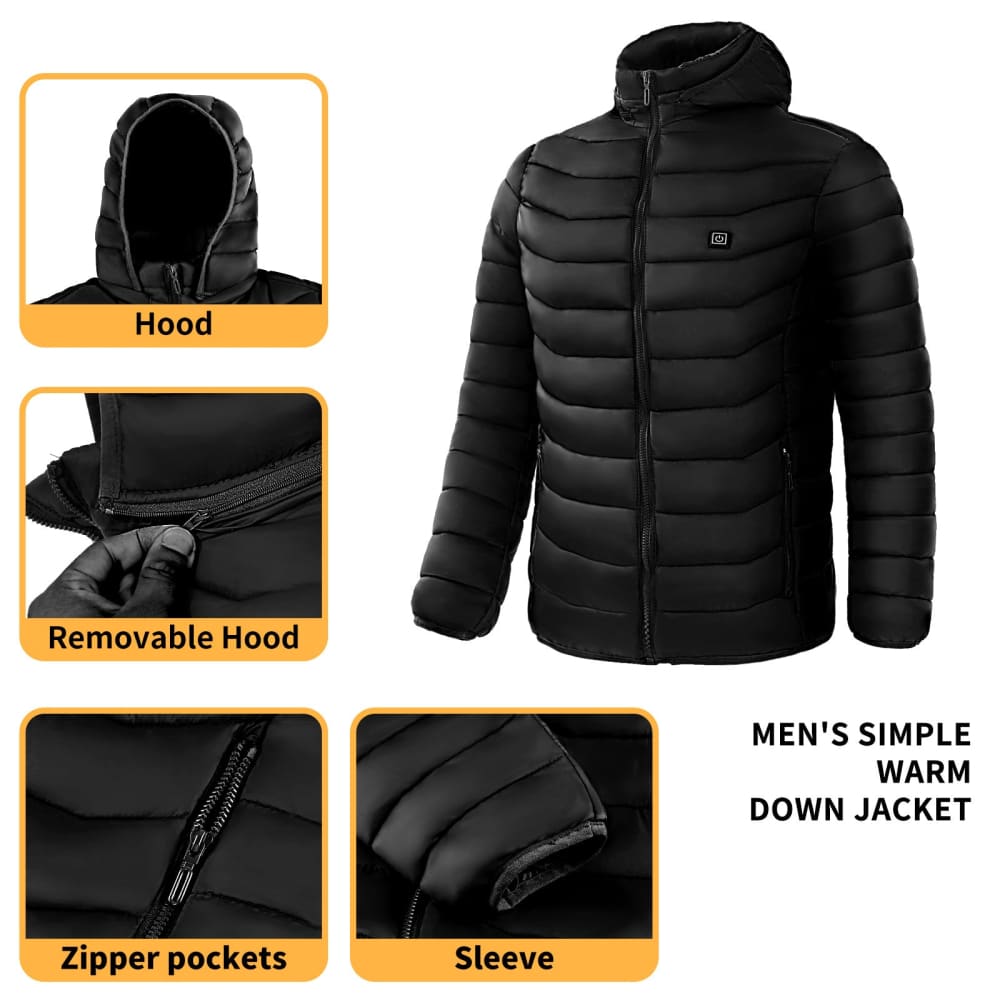 Men-heated-puffer-jacket-electric-heating-coat-insulated-hood