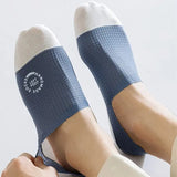 Men Low Cut Waffle Pattern Mesh Socks 3 Pair Pack