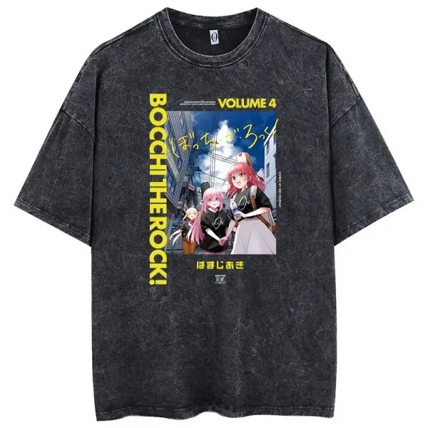 Men Oversized Printed Knit Cotton Summer Top - AF508C Black / XXXL