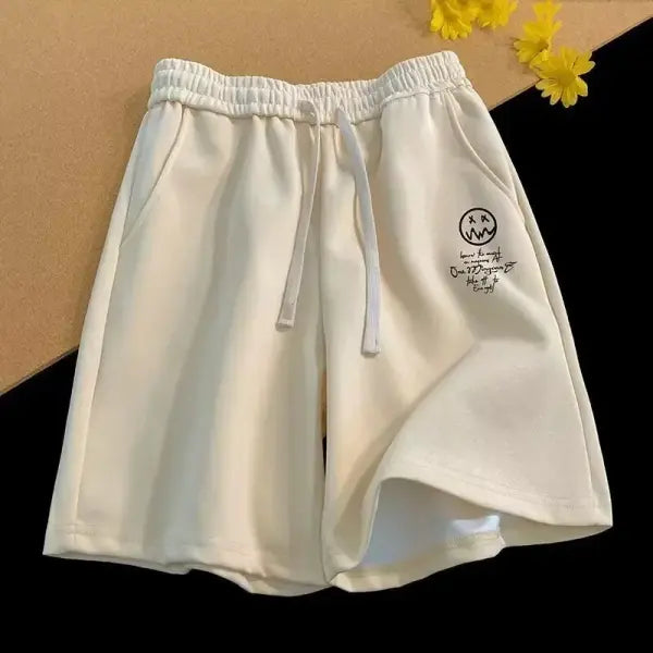 Men Oversized Shorts Thin M-8XL Versatile Loose Casual Sports Shorts