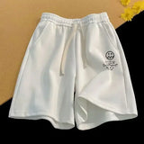Men Oversized Shorts Thin M-8XL Versatile Loose Casual Sports Shorts